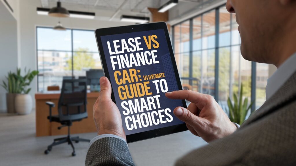Lease vs Finance Car: Ultimate 2026 Guide to Smart Choices